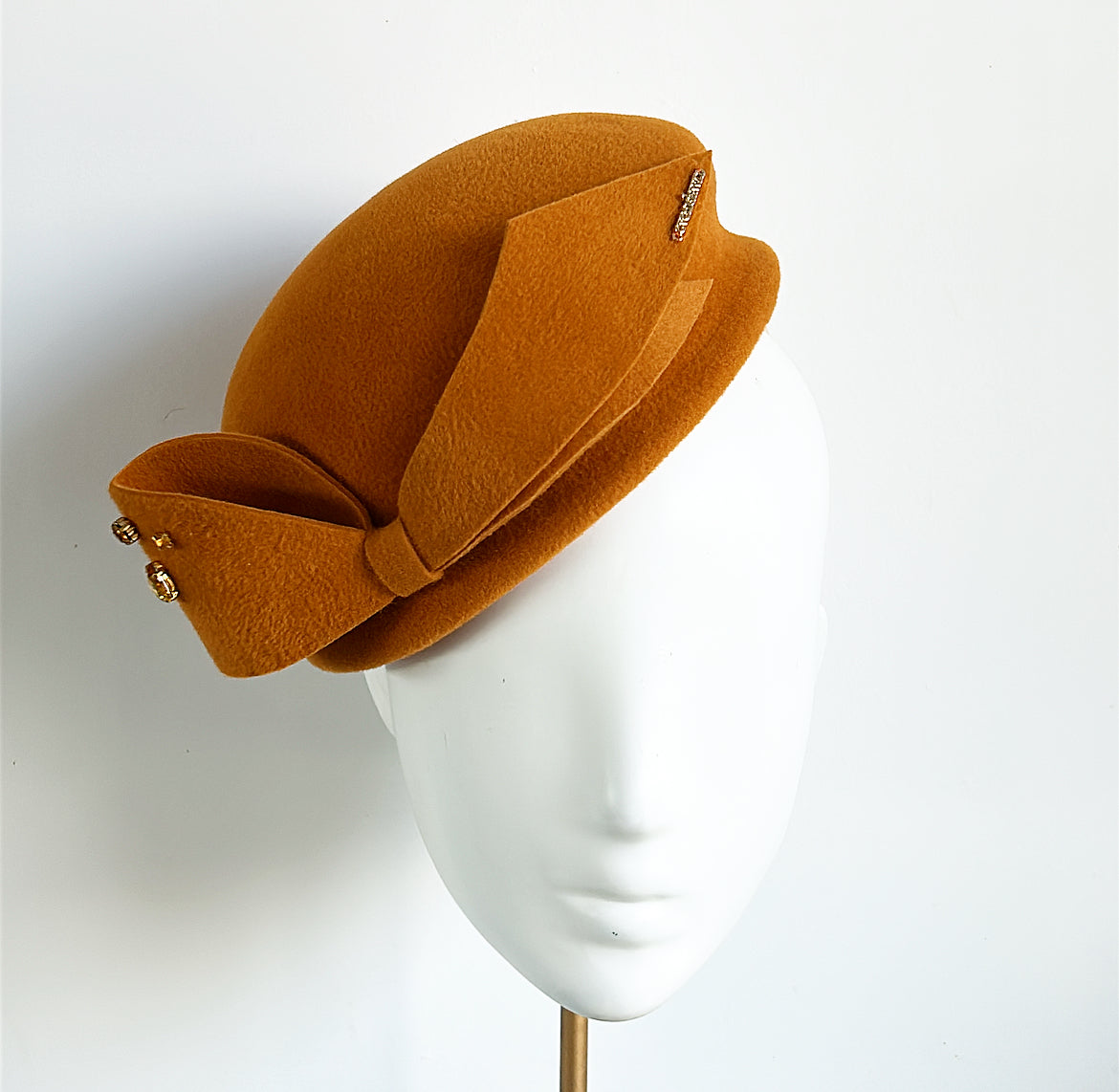 Burnt orange beret