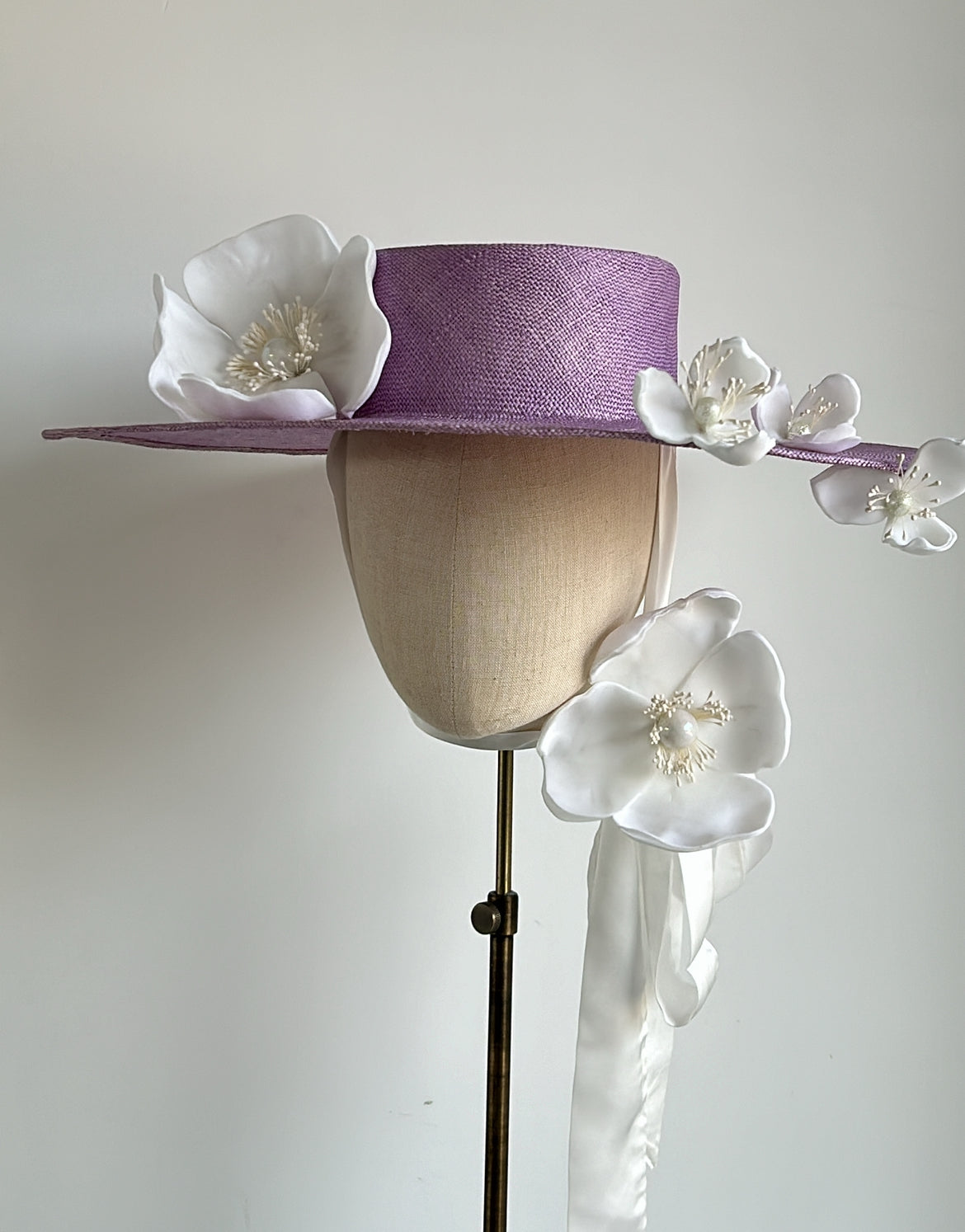 Lovely Lilac boater