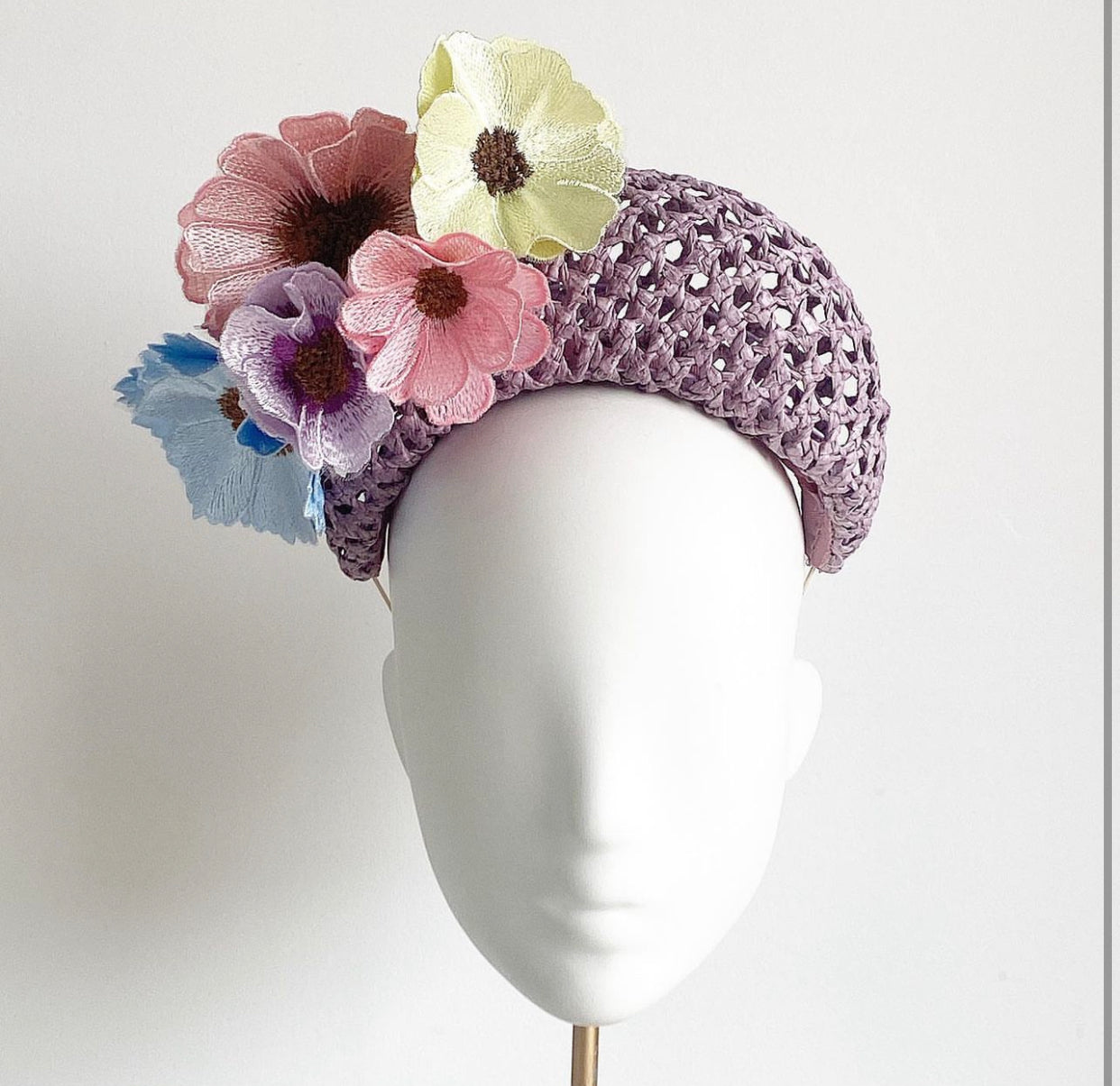 Lilac weave spring halo